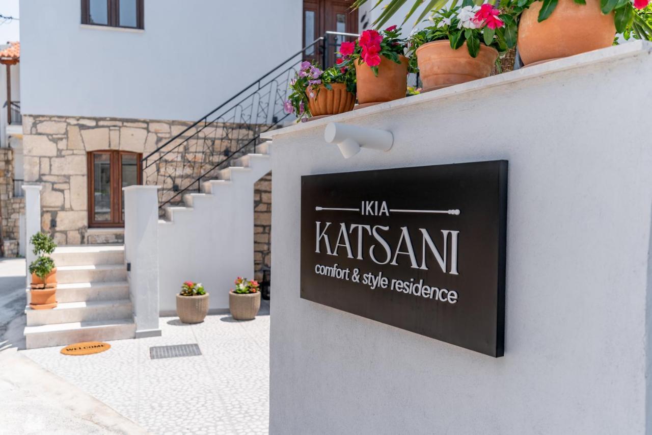 Ikia Katsani Villa Afytos Eksteriør bilde